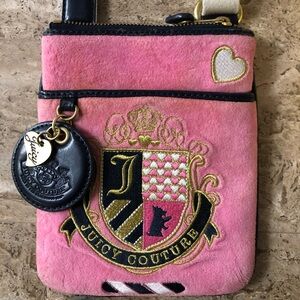 Juicy couture pink crossbody bag vintage